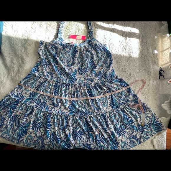 Lilly Pulitzer “Loro Dress” XL New With Tags  Pattern: Bird Is The Word - Picture 5 of 13